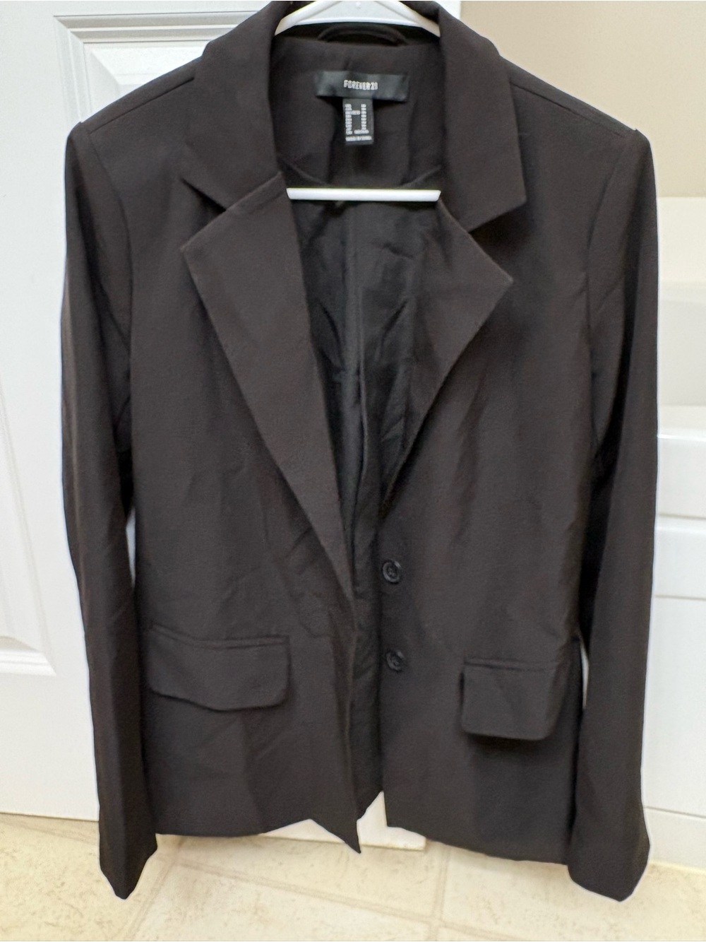 Forever 21 Black Tailored Blazer